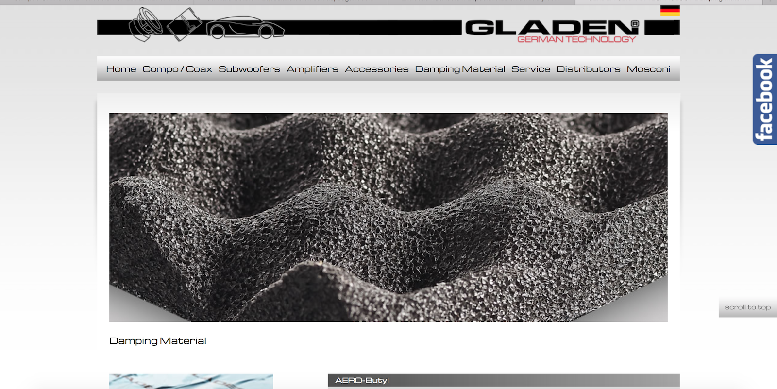 Especificaciones Técnicas de los materiales de Gladen para Insonorizaciones
