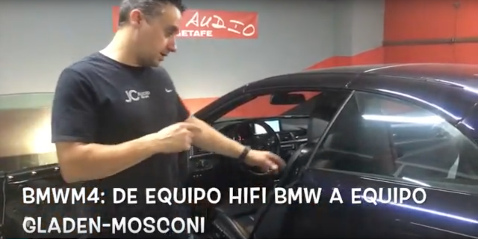 BMW M4 de Equipo HIFI BMW a Equipo Gladen-Mosconi