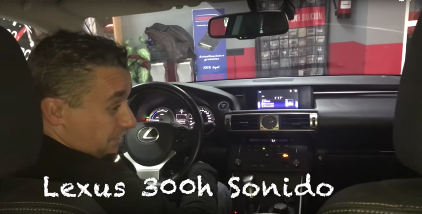 Lexus 300h Sonido e Insonorización de Puertas.