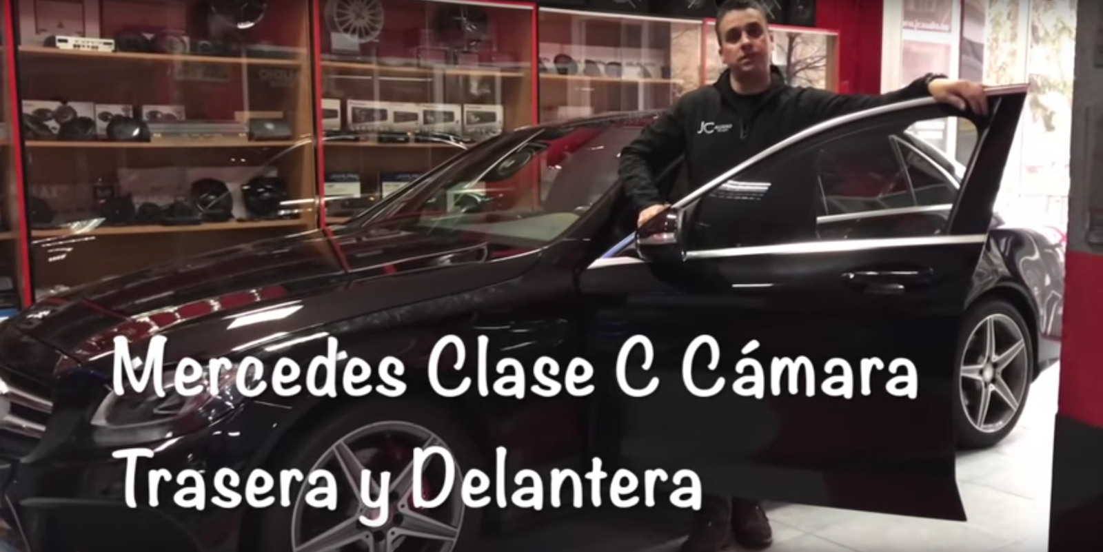 Mercedes Clase C Cámara Trasera y Delantera