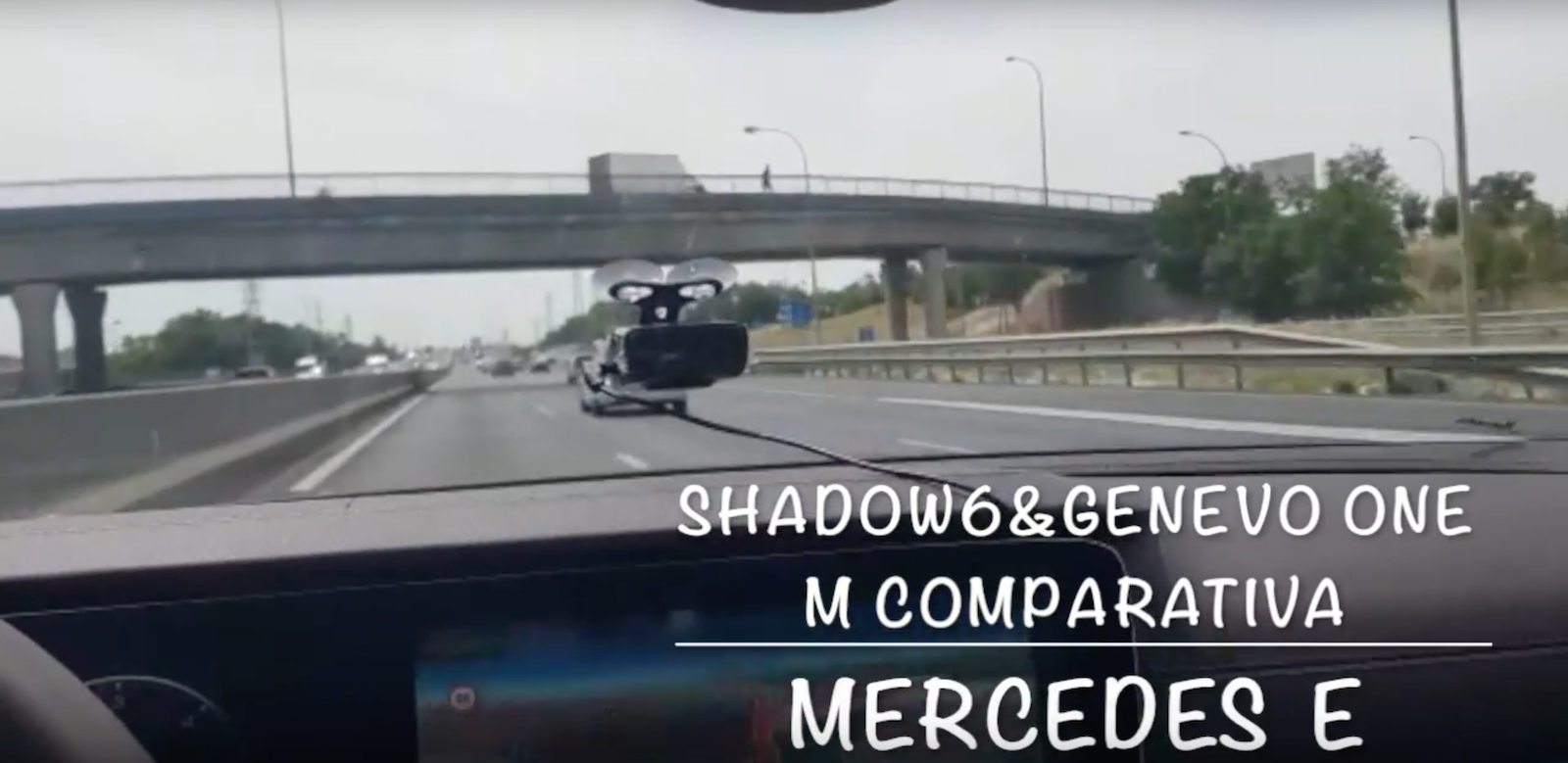 Shadow6 & Alert Road Comparativa (Mercedes Clase E)
