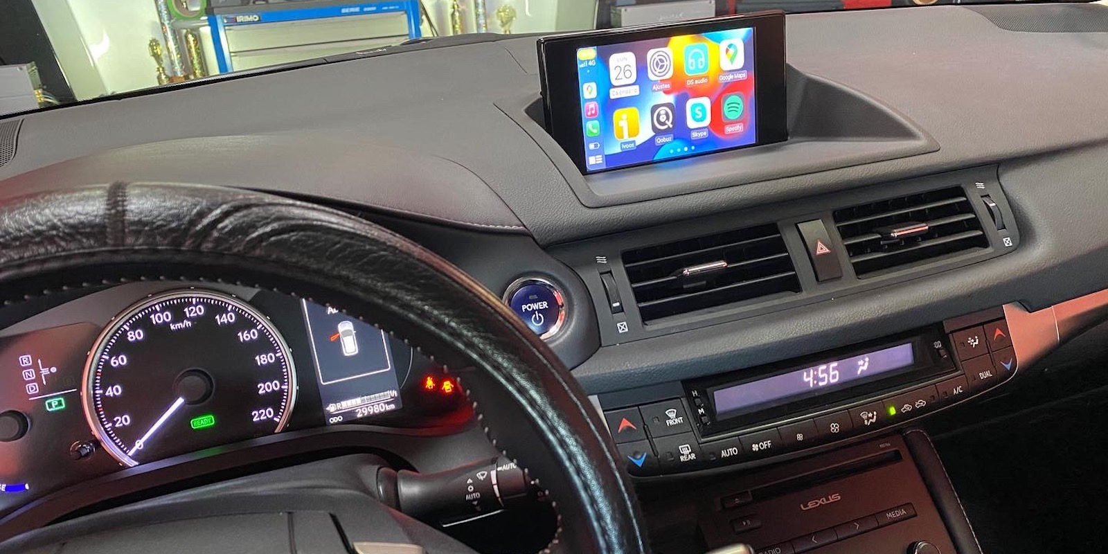 Lexus CT 200h CarPlay-Android Auto