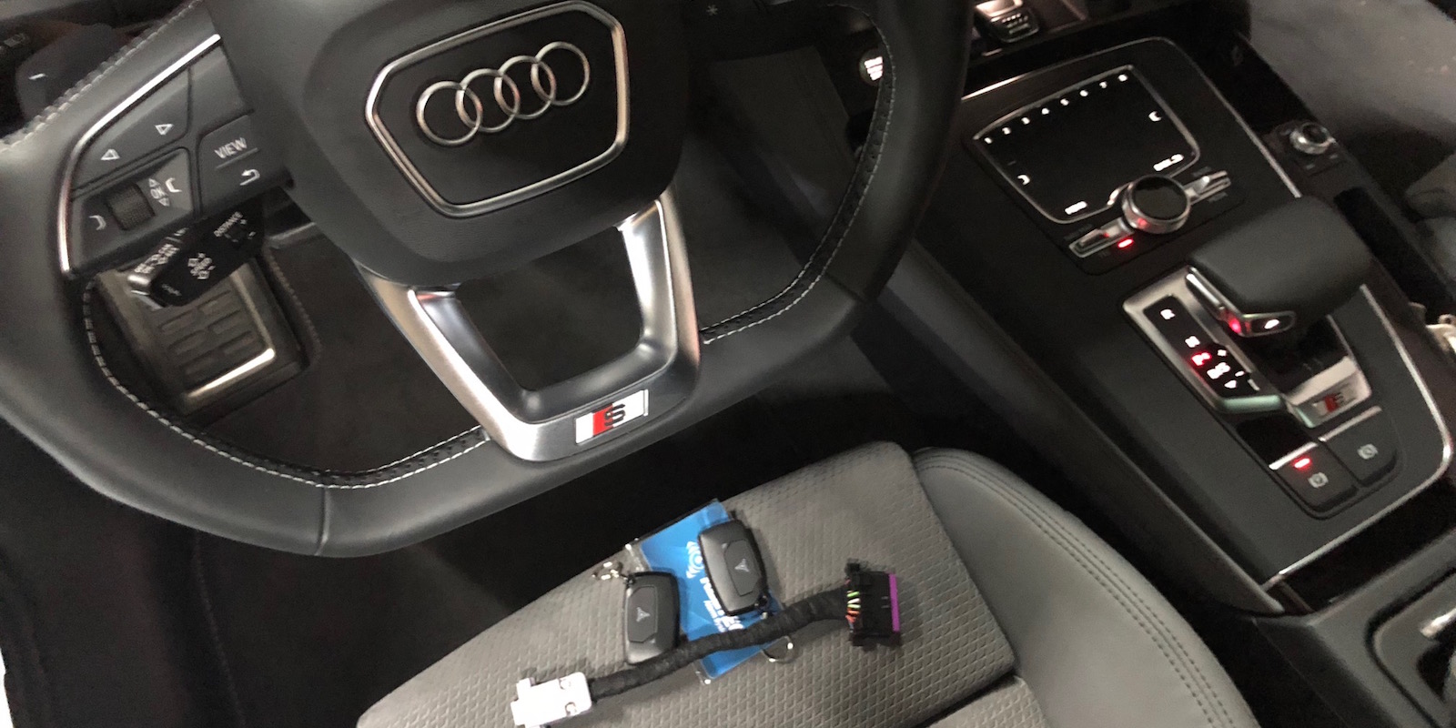 Audi SQ5 Sistema de Seguridad Antiarranque y OBD