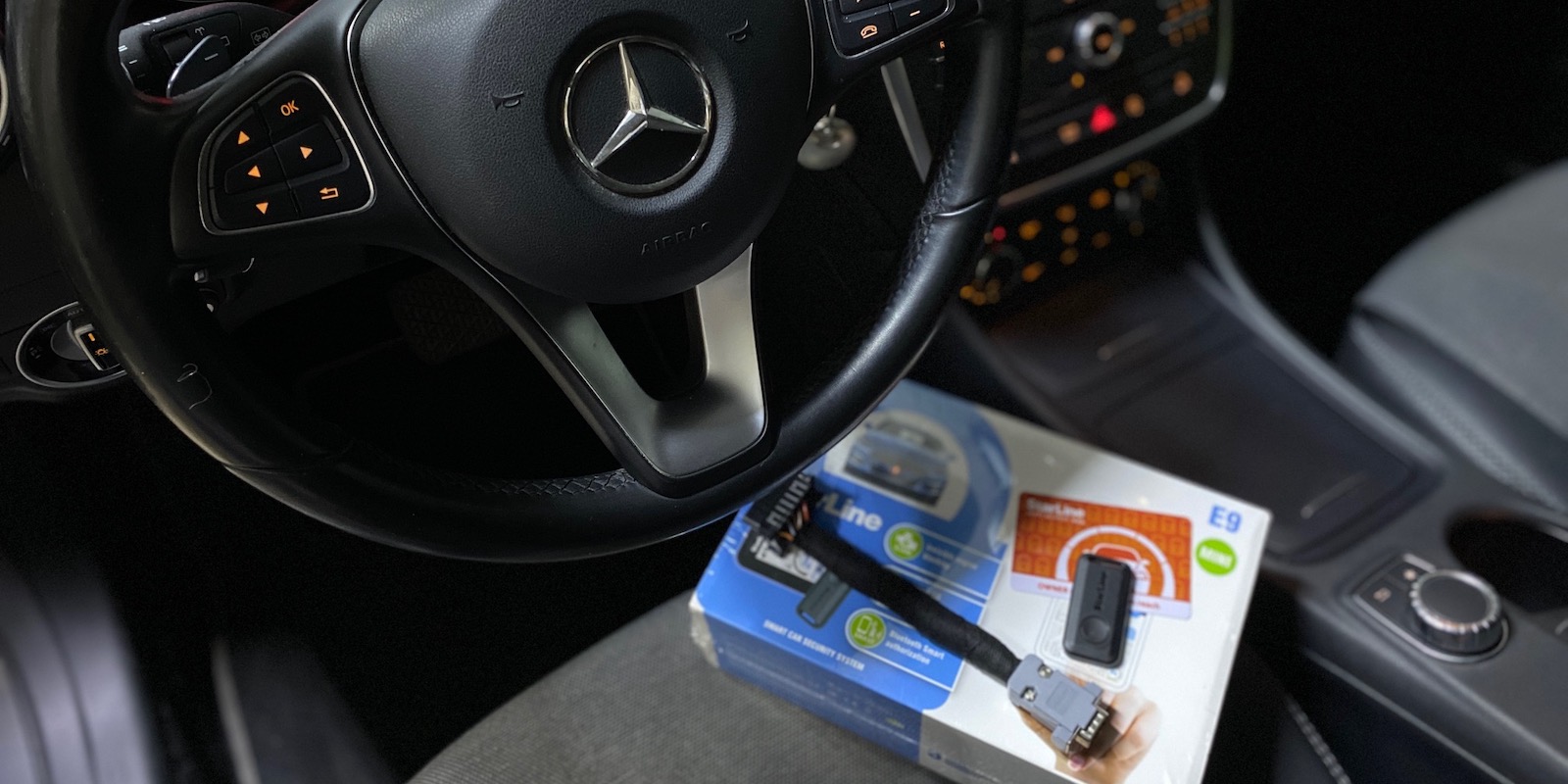 Mercedes GLA Sistema de Seguridad StarLine E9 y OBD