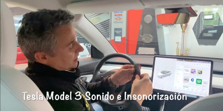 Tesla Model 3 Sonido e Insonorización