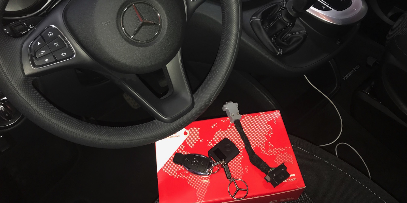 Mercedes Clase V Sistema de Seguridad Alarma, Tarjeta Antiarranque y OBD