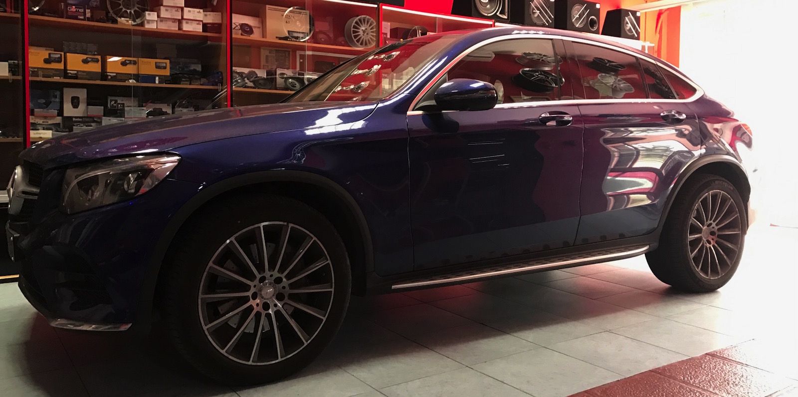 Mercedes GLC ( Interface Video Movimiento , Visualización de video en circulación )