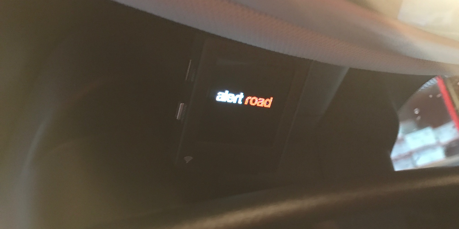 Display Alert Road