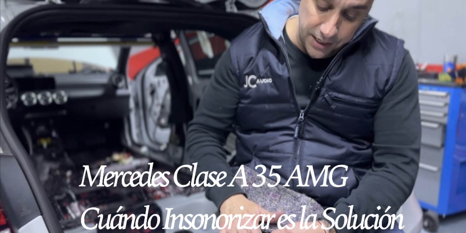 Mercedes Clase A 35 AMG Cuando insonorizar es la solución
