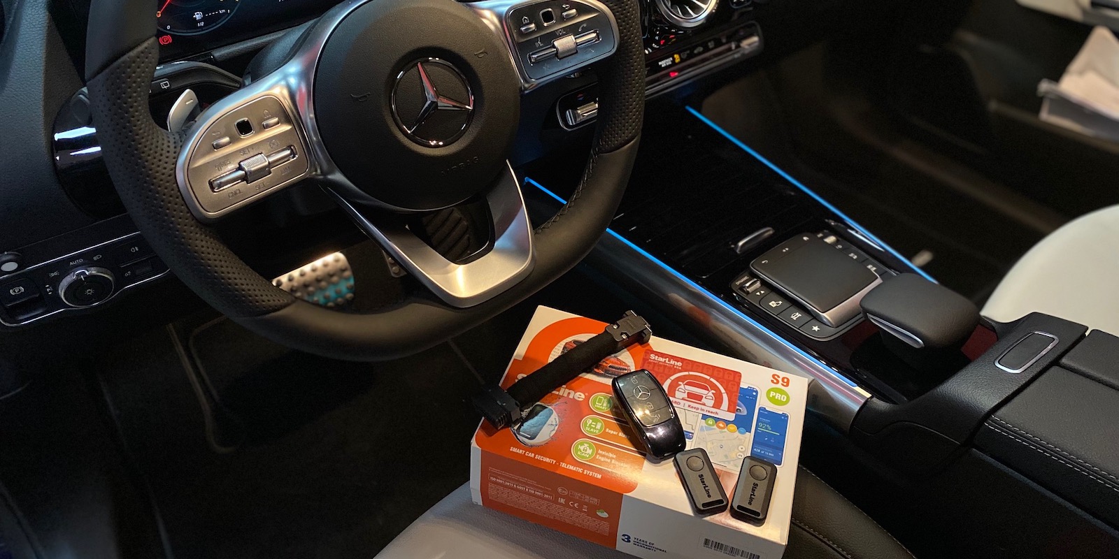 Mercedes GLA Sistema de Seguridad StarLine