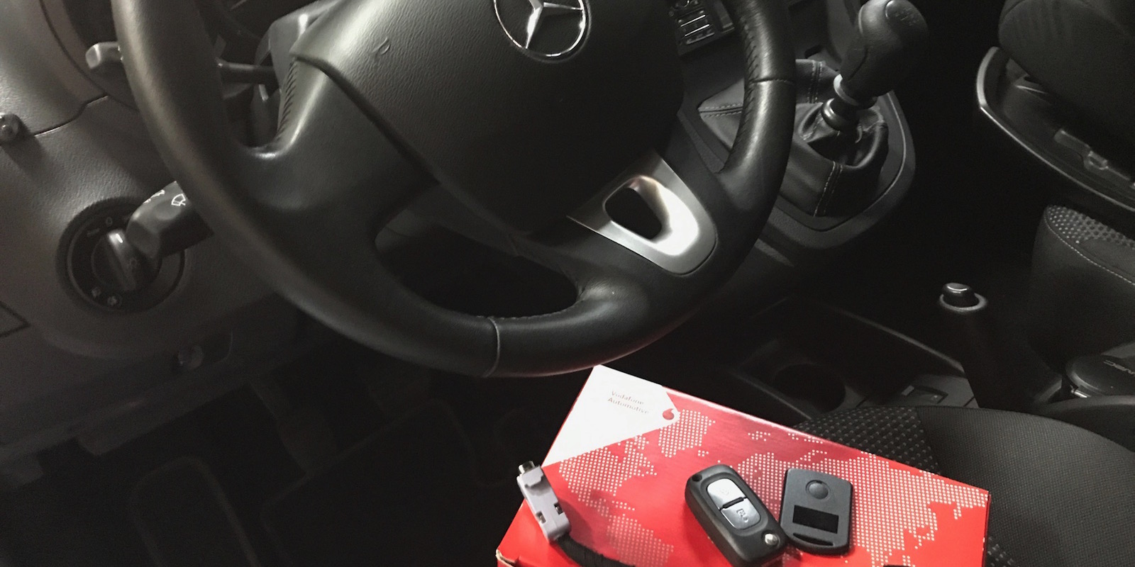 Mercedes Citan Sistema de Seguridad Antirrobo Alarma, Tarjeta Antiarranque y OBD